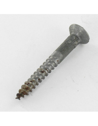 1 x Tornillo madera cabeza fresada abombada...