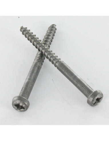 1 x Tornillo madera cabeza redonda Pozi PZ4...