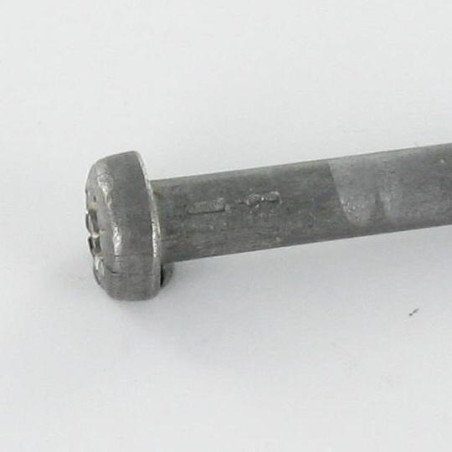 1 x Tornillo madera cabeza redonda Pozi PZ4 3.5X40 Acero bruto