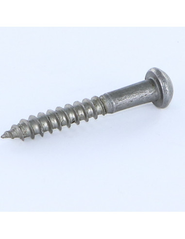 1 x Tornillo madera cabeza redonda ranura 5X35...