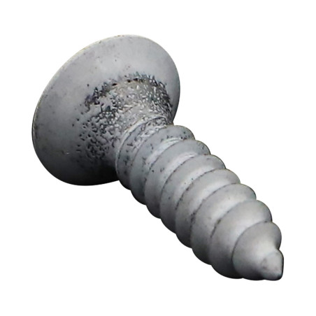 1 x Tornillo chapa Inoxidable A2 cabeza fresada/testa svasat Pozi 4.8X19 lacado blanco RAL9016 blanco tráfico