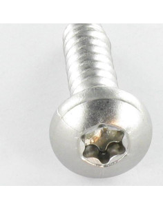 Tornillo chapa cabeza abovedada ancha 4.2X32 Inoxidable... 2
