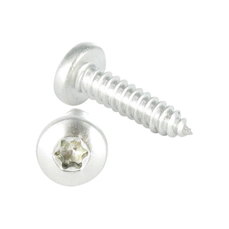 1 x Tornillo chapa cabeza abovedada ancha 4.8X16 Inoxidable A2 TORX T25