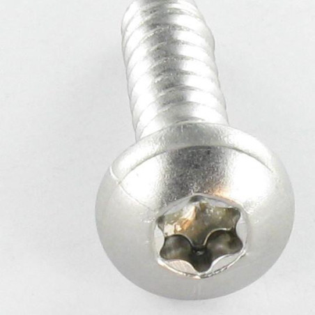 1 x Tornillo chapa cabeza abovedada ancha 4.8X16 Inoxidable A2 TORX T25