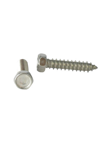1 x Tornillo chapa Inoxidable A2 cabeza...