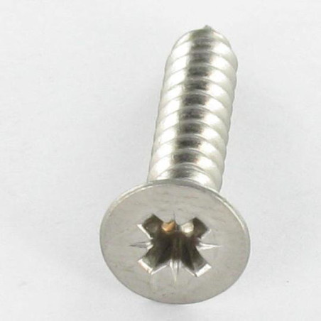 1 x Tornillo chapa Inoxidable A2 cabeza fresada/testa svasat Pozi 2.9X22