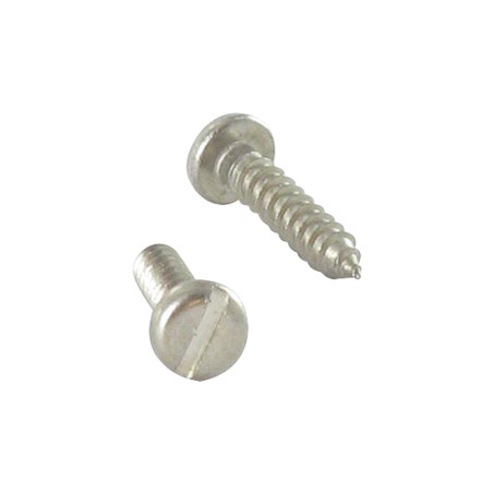 1 x Tornillo chapa Inoxidable A2 cabeza cilíndrica ranura 3.5X6.4