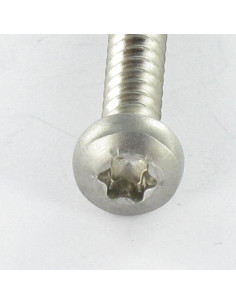 Tornillo chapa cabeza abovedada ancha 4.2X35 Inoxidable... 2