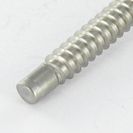 1 x Tornillo chapa cabeza abovedada ancha 4.2X35 Inoxidable A2 TORX T20 punta guía