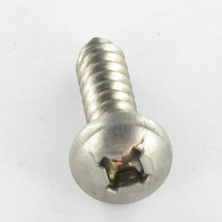 1 x Tornillo chapa Inoxidable A2 cabeza cilíndrica cuadrado phillips 4.8X50 SQ2+PH2