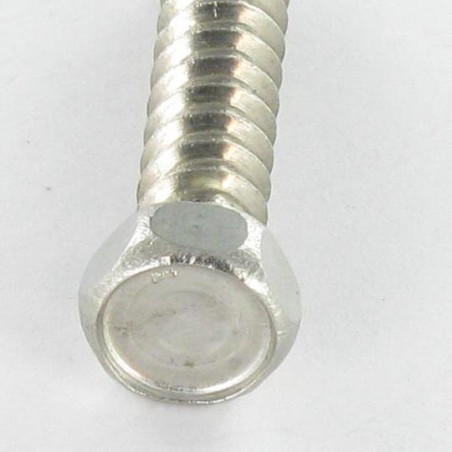 1 x Tornillo chapa Inoxidable A2 cabeza hexagonal 8X60