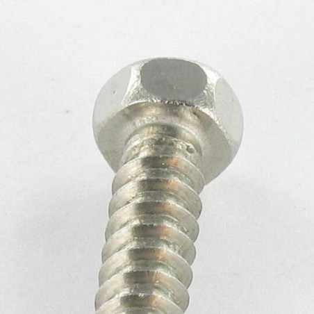 1 x Tornillo chapa Inoxidable A2 cabeza hexagonal 8X60