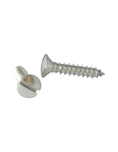 1 x Tornillo chapa Inoxidable A2 cabeza fresada...