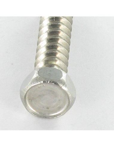 1 x Tornillo chapa Inoxidable A2 cabeza...