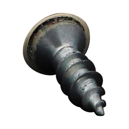 1 x Tornillo pvc 30 cabeza fresada/testa svasat phillips 4.3X13 Autoperforante Acero cincado blanco RAL1015 marfil claro