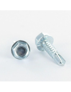 Tornillo autoperforante cabeza hexagonal 5.5X50 rosca...