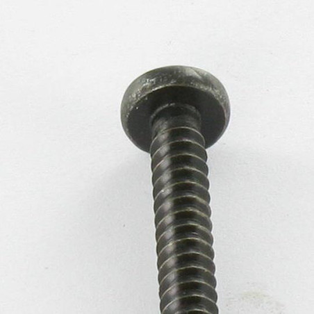 1 x Tornillo chapa Inoxidable A2 Negro cabeza abovedada ancha Pozi 4.8X38 EP3