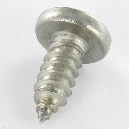 1 x Tornillo chapa Inoxidable A2 cabeza abovedada ancha Pozi 4.2X60