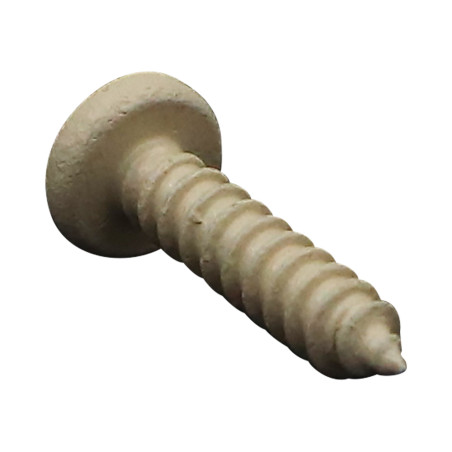 1 x Tornillo chapa Inoxidable A2 cabeza abovedada ancha Pozi 3.5X16 BEIGE RAL1015 marfil claro