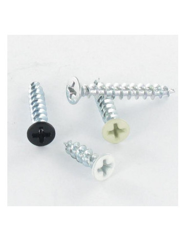 1 x Tornillo pvc 30 cabeza fresada/testa svasat...
