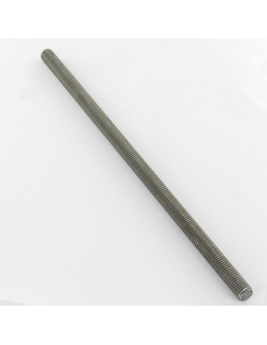 1 x Varilla roscada Acero bruto M6X260
