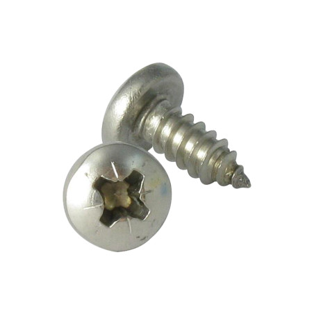 1 x Tornillo chapa Inoxidable A2 cabeza abovedada ancha Pozi 5.5X32