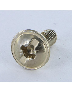 Tornillo poelier cabeza redonda ancha Pozi ranura M4X15...