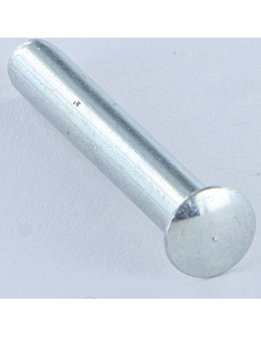 1 x Remache macizo cabeza bombeada 3,65 x 12...