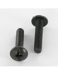 Tornillo poelier cabeza redonda ancha Pozi ranura M4X35...