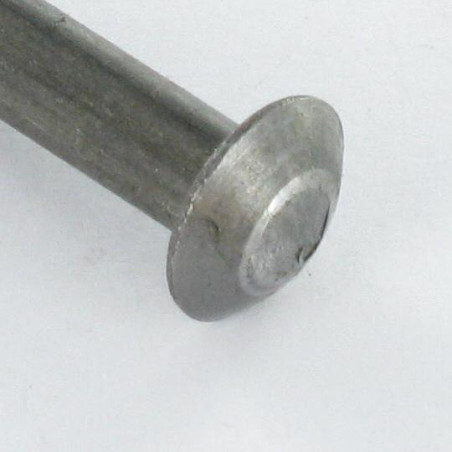 1 x Remache macizo cabeza bombeada 8X60 EP.TET 4 Bicromato
