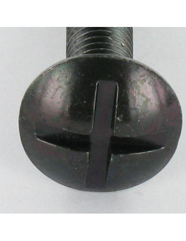 1 x Tornillo poelier cabeza redonda ancha...