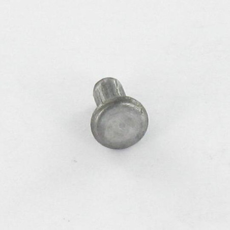 1 x Remache macizo cabeza plana 3X5.5 diámetro de cabeza: 5.5 EP1.3 Acero bruto