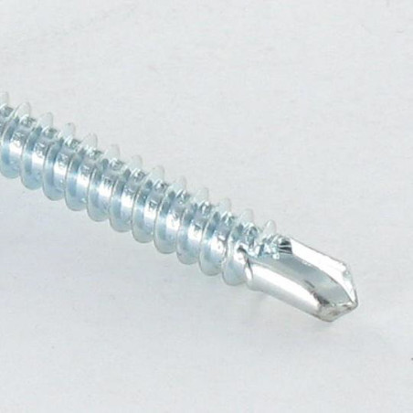 1 x Tornillo autoperforante cabeza fresada/testa svasat TORX T25 4.8X32 Acero cincado blanco