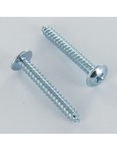1 x Tornillo chapa poelier cabeza redonda ancha...