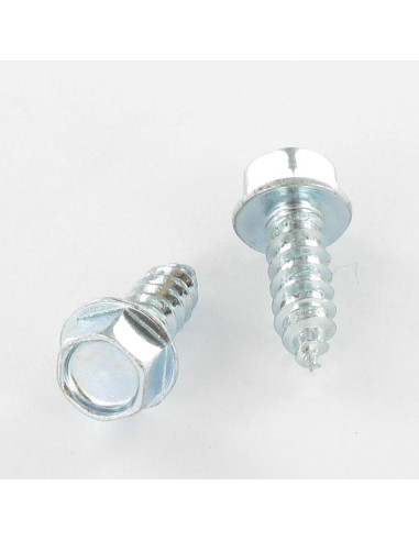 1 x Tornillo chapa cabeza hexagonal resalto...