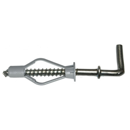 1 x Taco Nylon 8X40 con Escarpia PROMEDIO reborde 4X45