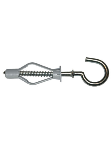 1 x Taco Nylon 8X40 con Gancho con reborde 4X45