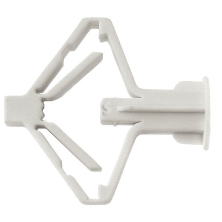 1 x Anclaje de nailon con resorte para cuerpos huecos 8X40