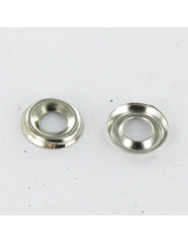 1 x BOL de Tornillos Latón niquelado M6