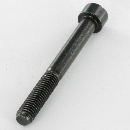 1 x Tornillo metales CHC BTR M6X50 roscado en 24 Clase 8.8 llave de 5 Acero cincado negro