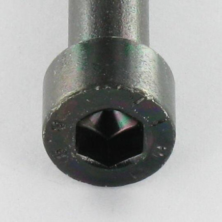 1 x Tornillo metales CHC BTR M4X60 roscado en 20 Clase 8.8 llave de 3 Acero cincado negro