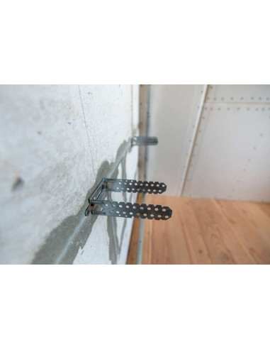 1 x Percha en forma de U para 47 perfiles Acero...