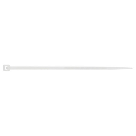 1 x Abrazaderas de sujeción inox nylon blanco 12.5X500