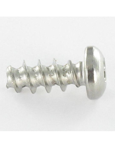 1 x Tornillo pvc cabeza abovedada ancha 5X12...