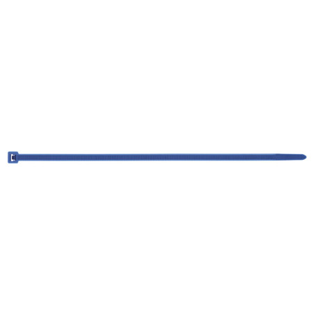 1 x Abrazaderas de sujeción inox Nylon azul 3.6X140
