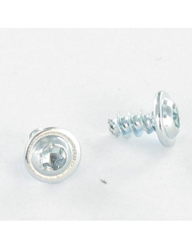 1 x Tornillo pvc Inoxidable A2 poelier cabeza...