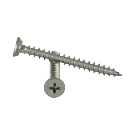 1 x Tornillo pvc Inoxidable A2 cabeza cilíndrica phillips 5X46