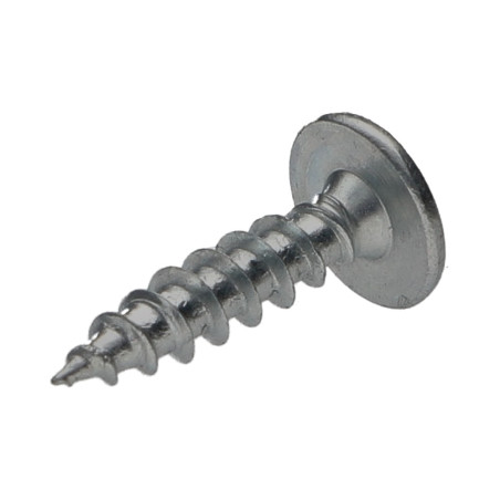1 x Tornillo madera aglomerado poelier cabeza redonda ancha Pozi PZ4 3.5X15 roscado total diámetro de cabeza: 8 Acero