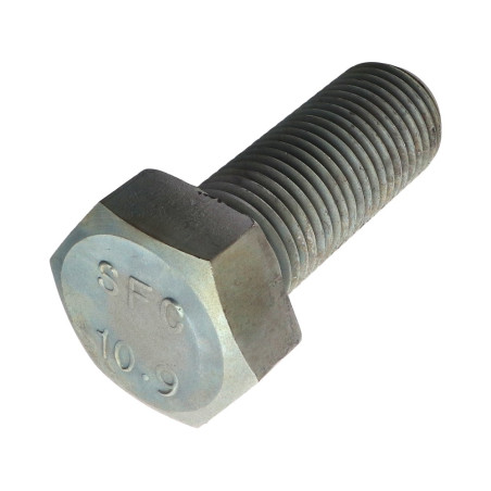 1 x Tornillo metales cabeza hexagonal M39X100 clase 10.9 Acero bruto