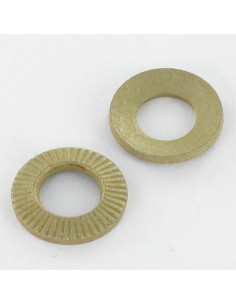 Arandelas contacto M6X12X1.2 Bicromato serie Z (estrecha)